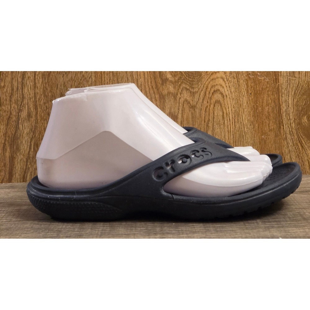 Crocs Baya Flip Flop Sandals Women's 6 Mens 4 Navy‎